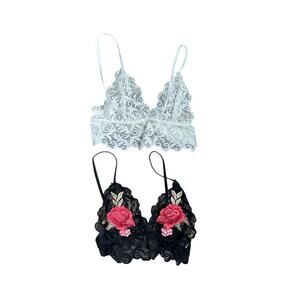 34B Lace Bra Set: Intimate, Cottagecore, Whimsigoth